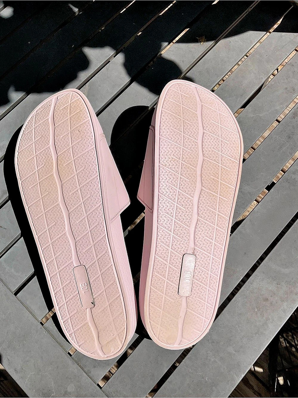 Kate Spade Pink Slide Sandals Size 10 B - Picture 4 of 5